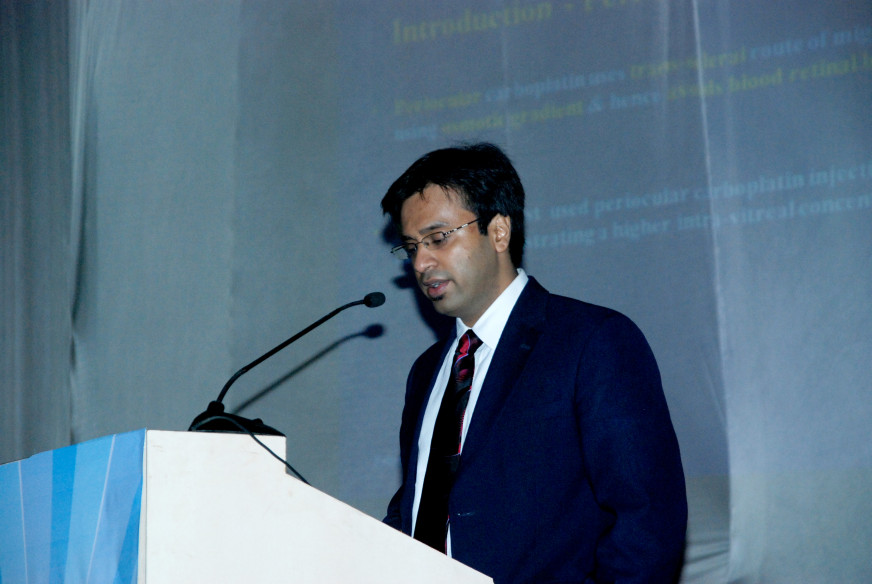 dr-debraj-shome-delivering-keynote-address-at-all-india-ophthalmological-society-meeting-at-ahmedabad-india-2011
